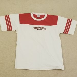 Vintage varsity coca cola t shirt EST. 1886